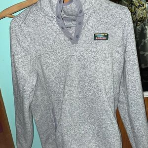 L.L. Bean gray sweatshirt